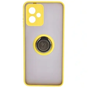 Hurtownia GSM - Bizon Case Hybrid Ring Motorola Moto G14 füstös sárga kerettel - BIZ3907 - {ean13} - Hurt