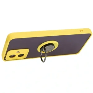 Hurtownia GSM - Bizon Case Hybrid Ring Motorola Moto G14 füstös sárga kerettel - BIZ3907 - {ean13} - Hurt