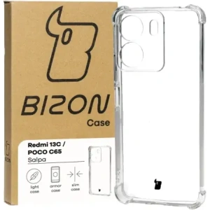 Hurtownia GSM - Elastické pouzdro Bizon Case Salpa pro Xiaomi Redmi 13C / Xiaomi Poco C65 průhledné - BIZ3908 - {ean13} - Hurt