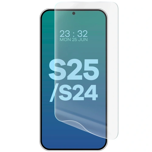 Folia hydrożelowa na ekran Bizon Glass Hydrogel Front do Samsung Galaxy S25 / S24 [2 PACK]