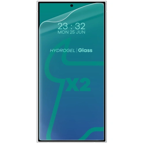 Folia hydrożelowa na ekran Bizon Glass Hydrogel Front do Samsung Galaxy S24 Ultra [2 PACK]