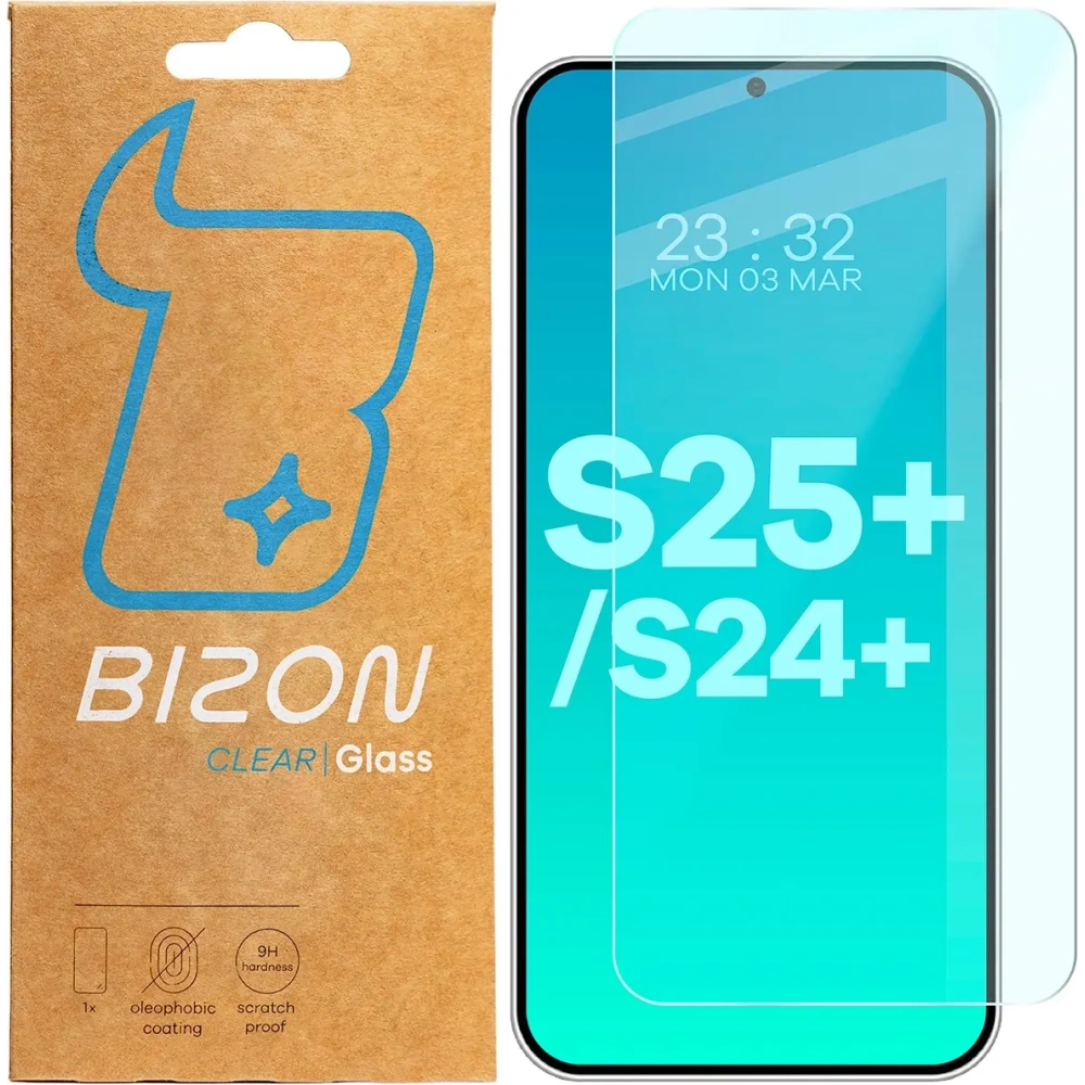 Hurtownia GSM - Bizon Glass Clear 2 Samsung Galaxy S25 Plus / S24 Plus - BIZ3916 - {ean13} - Hurt