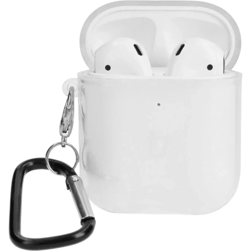 Etui Bizon Case Headphone Clear do Airpods 1/2 przezroczyste