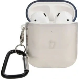 Hurtownia GSM - Etui Bizon Case Headphone Clear pro Airpods 1/2 průhledné-černé - BIZ3921 - {ean13} - Hurt