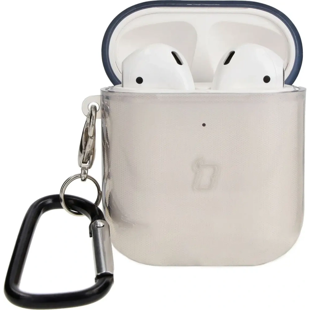 Hurtownia GSM - Bizon Case Kopfhörer Clear Airpods 1/2 klar-schwarz - BIZ3921 - {ean13} - Hurt