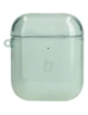 Wholesale Bizon Case Headphone Clear Airpods 1/2 clear-green - BIZ3922 - {ean13} - Hurt