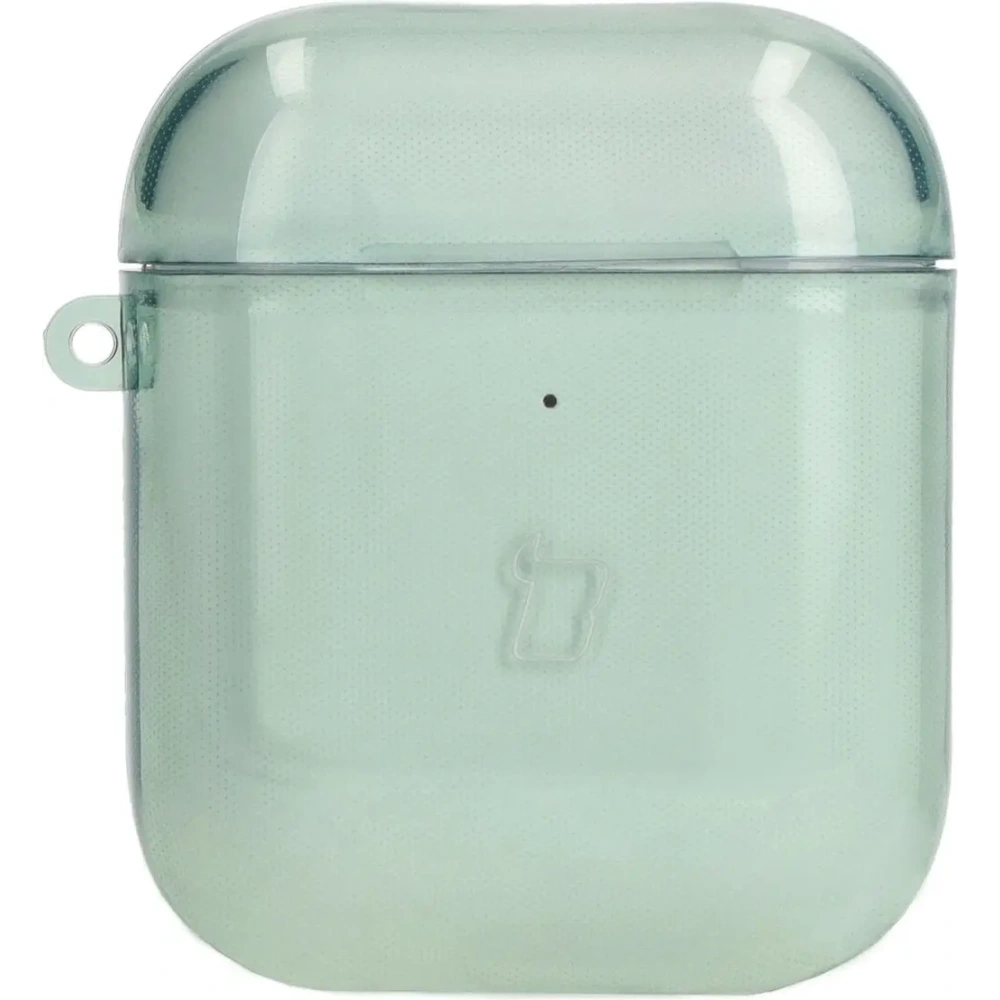 Wholesale Bizon Case Headphone Clear Airpods 1/2 clear-green - BIZ3922 - {ean13} - Hurt