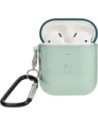 Wholesale Bizon Case Headphone Clear Airpods 1/2 clear-green - BIZ3922 - {ean13} - Hurt