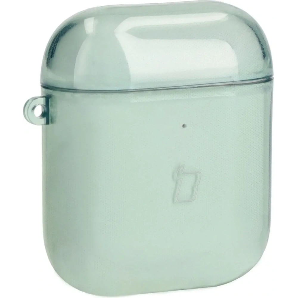 Wholesale Bizon Case Headphone Clear Airpods 1/2 clear-green - BIZ3922 - {ean13} - Hurt