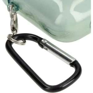 Hurtownia GSM - Etui Bizon Case sluchátka Clear pro Airpods 1/2 průhledné-zelené - BIZ3922 - {ean13} - Hurt