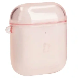 Hurtownia GSM - Etui Bizon Case Headphone Clear pro Airpods 1/2 průhledně-růžové - BIZ3923 - {ean13} - Hurt