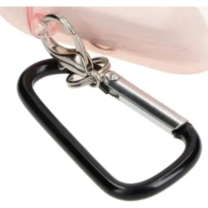 Hurtownia GSM - Etui Bizon Case Headphone Clear pro Airpods 1/2 průhledně-růžové - BIZ3923 - {ean13} - Hurt