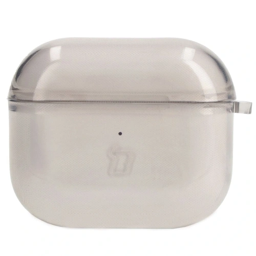 Etui Bizon Case Headphone Clear do Airpods 3 przezroczysto-czarne