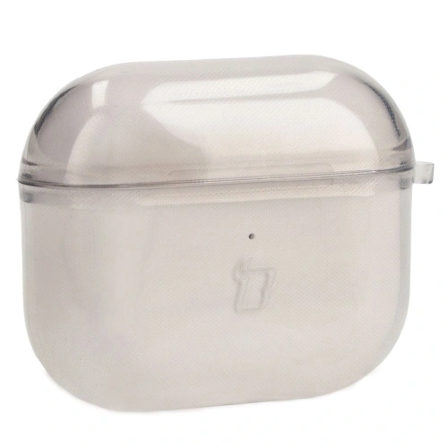 Etui Bizon Case Headphone Clear do Airpods 3 przezroczysto-czarne