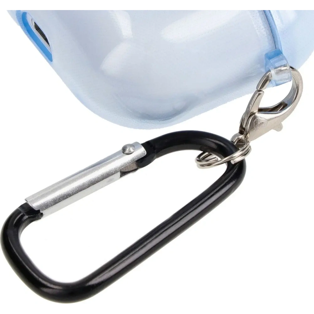Wholesale Bizon Case Headphone Clear Airpods 3 clear-blue - BIZ3926 - {ean13} - Hurt