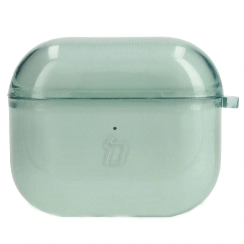 Etui Bizon Case Headphone Clear do Airpods 3 przezroczysto-zielone