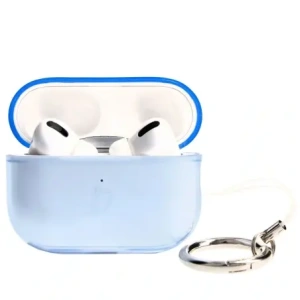 Hurtownia GSM - Etui Bizon Case Sluchátka Clear pro Airpods Pro 2 průhledné-modré - BIZ3931 - {ean13} - Hurt