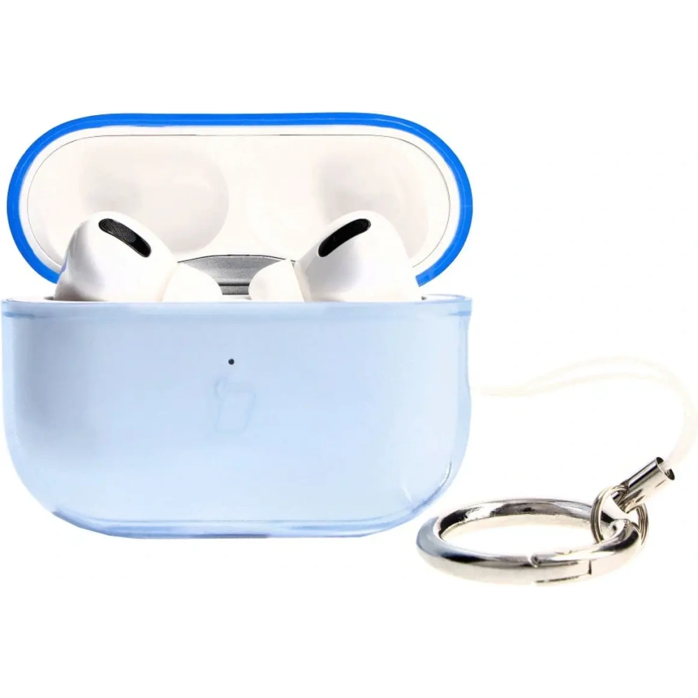 Hurtownia GSM - Etui Bizon Case Sluchátka Clear pro Airpods Pro 2 průhledné-modré - BIZ3931 - {ean13} - Hurt