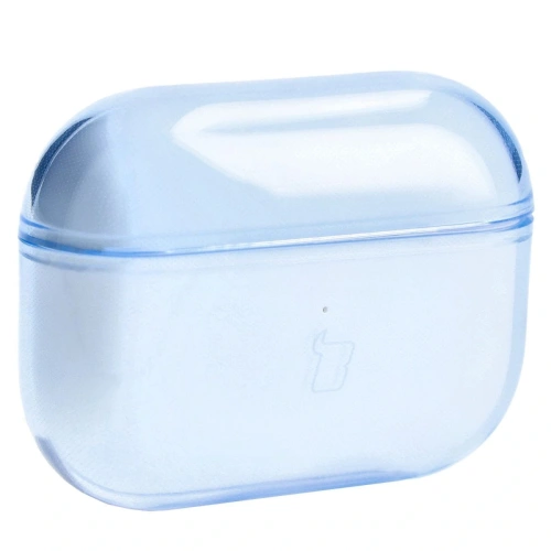 Etui Bizon Case Headphone Clear do Airpods Pro 2 przezroczysto-niebieskie