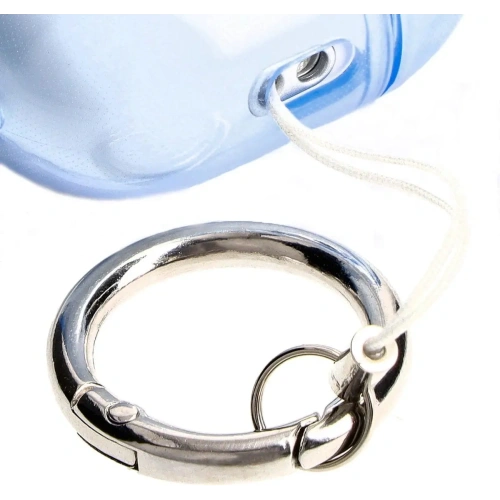 Etui Bizon Case Headphone Clear do Airpods Pro 2 przezroczysto-niebieskie