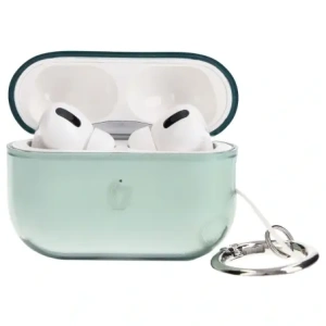 Hurtownia GSM - Etui Bizon Case Headphone Clear pro Airpods Pro 2 průhledné-zelené - BIZ3932 - {ean13} - Hurt