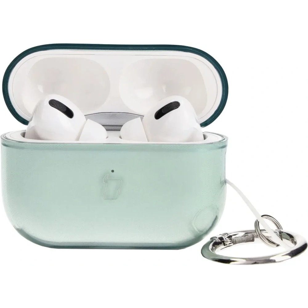 Hurtownia GSM - Etui Bizon Case Headphone Clear pro Airpods Pro 2 průhledné-zelené - BIZ3932 - {ean13} - Hurt