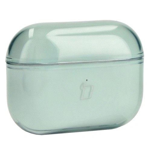 Etui Bizon Case Headphone Clear do Airpods Pro 2 przezroczysto-zielone