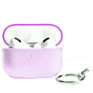Hurtownia GSM - Etui Bizon Case Headphone Clear pro Airpods Pro 2 průhledně růžové - BIZ3933 - {ean13} - Hurt
