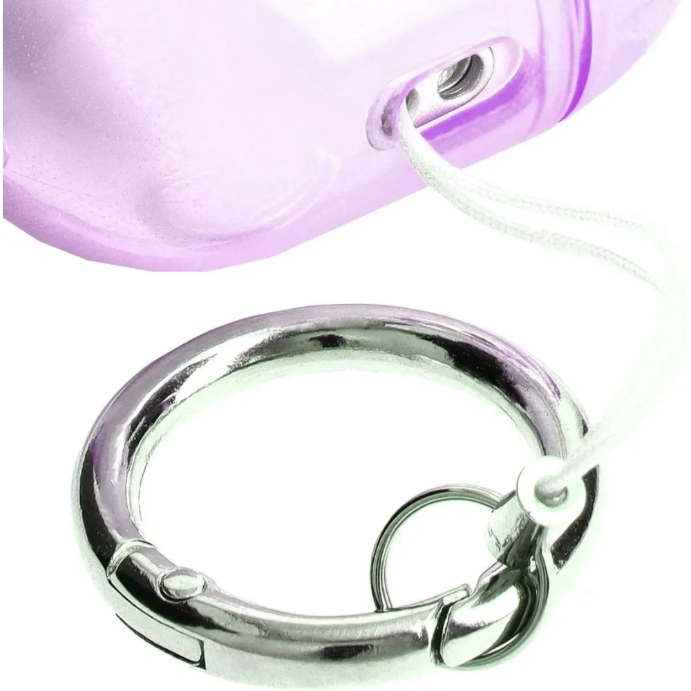 Hurtownia GSM - Etui Bizon Case Headphone Clear pro Airpods Pro 2 průhledně růžové - BIZ3933 - {ean13} - Hurt
