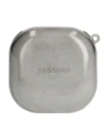 Hurtownia GSM - Etui Bizon Case Headphone Clear do Samsung Galaxy Buds Live / Pro / Buds2 / Buds2 Pro / Buds FE černé s třpytkami - BIZ3934 - {ean13} - Hurt