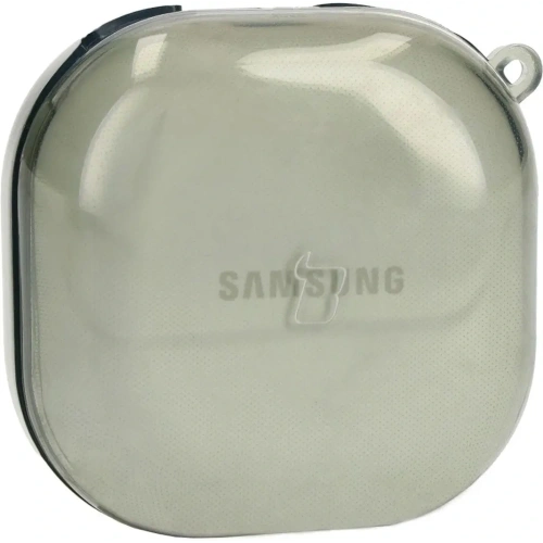 Etui Bizon Case Headphone Clear do Samsung Galaxy Buds Live / Pro / Buds2 / Buds2 Pro / Buds FE przezroczysto-zielone