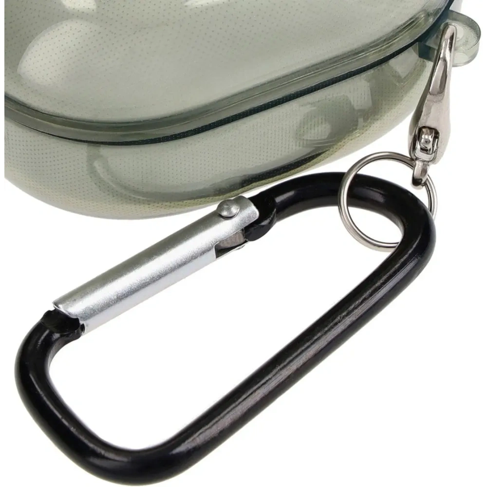 Wholesale Bizon Case Headphone Clear Samsung Galaxy Buds Live / Pro / Buds2 / Buds2 Pro / Buds FE clear-green - BIZ3938 - {ean13} - Hurt