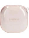 Hurtownia GSM - Etui Bizon Case Headphone Clear do Samsung Galaxy Buds Live / Pro / Buds2 / Buds2 Pro / Buds FE průhledně-růžové - BIZ3939 - {ean13} - Hurt