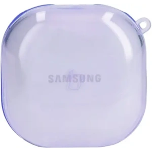 Hurtownia GSM - Etui Bizon Case Headphone Clear do Samsung Galaxy Buds Live / Pro / Buds2 / Buds2 Pro / Buds FE průhledně fialové - BIZ3940 - {ean13} - Hurt