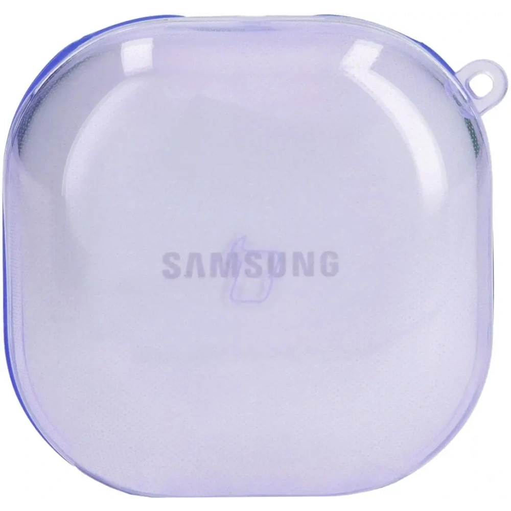Hurtownia GSM - Bizon Caz Căști Clare Samsung Galaxy Buds Live / Pro / Buds2 / Buds2 Pro / Buds FE clar-purpurie - BIZ3940 - {ean13} - Hurt