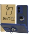 Hurtownia GSM - Bizon Case Hybrid Ring Motorola Edge 40 Neo rauchig mit einem navyblauen Rahmen - BIZ3943 - {ean13} - Hurt