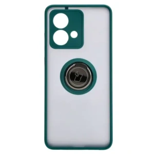 Hurtownia GSM - Husa hibridă Bizon pentru Motorola Edge 40 Neo fumurie cu un cadru verde închis. - BIZ3944 - {ean13} - Hurt