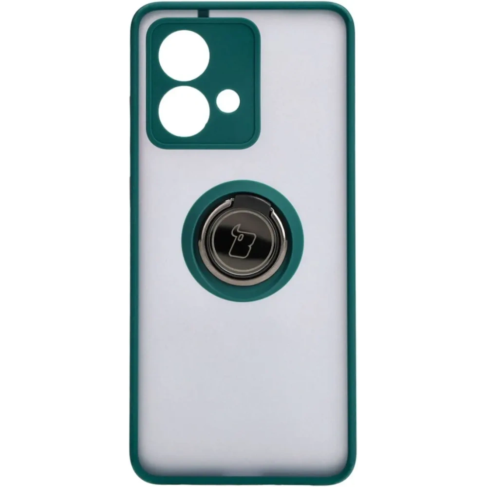 Hurtownia GSM - Bizon Case Hybrid Gyűrű Motorola Edge 40 Neo füstös sötétzöld kerettel - BIZ3944 - {ean13} - Hurt