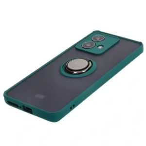 Hurtownia GSM - Husa hibridă Bizon pentru Motorola Edge 40 Neo fumurie cu un cadru verde închis. - BIZ3944 - {ean13} - Hurt