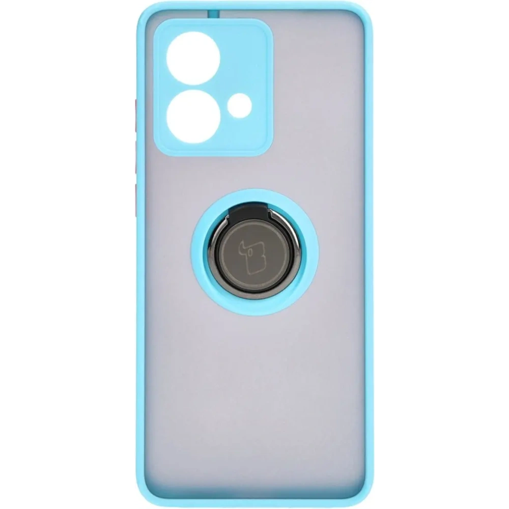 Hurtownia GSM - Bizon Case Hybrid Gyűrű Motorola Edge 40 Neo füstös világoskék kerettel - BIZ3945 - {ean13} - Hurt