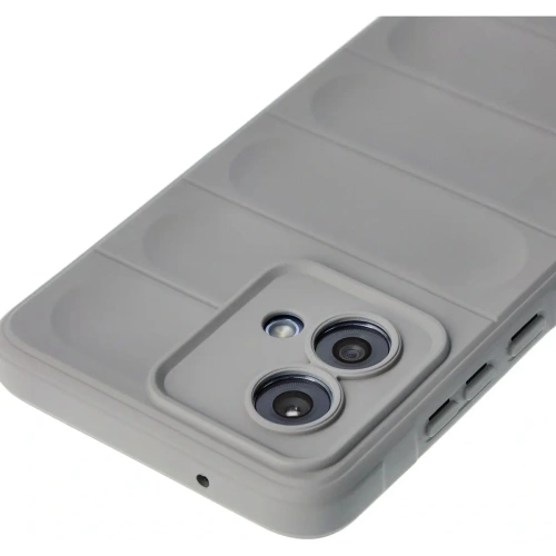 Pancerne etui Bizon Case Tur do Motorola Moto G84 5G jasnoszare