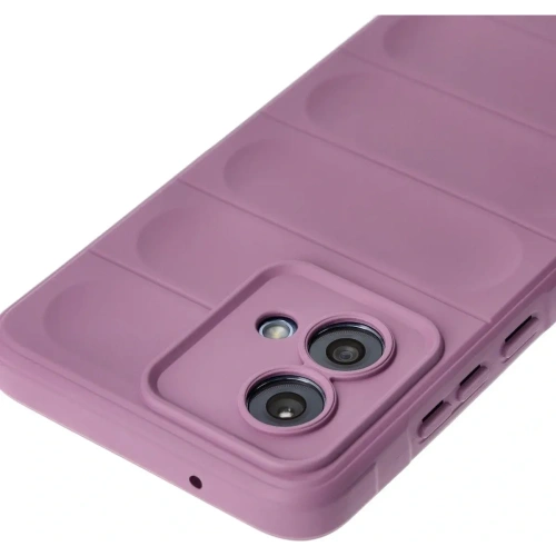 Pancerne etui Bizon Case Tur do Motorola Moto G84 5G jasnofioletowe