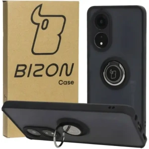 Wholesale Bizon Case Hybrid Ring Oppo A58 4G smoky with a black frame - BIZ3958 - {ean13} - Hurt