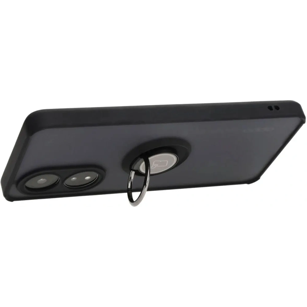 Hurtownia GSM - Pouzdro s prstovým držákem Bizon Case Hybrid Ring pro Oppo A58 4G kouřové s černým rámečkem - BIZ3958 - {ean13} - Hurt