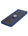 Wholesale Bizon Case Hybrid Ring Oppo A58 4G smoky with a navy blue frame - BIZ3959 - {ean13} - Hurt