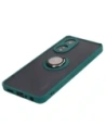 Wholesale Bizon Case Hybrid Ring Oppo A58 4G smoky with a dark green frame - BIZ3960 - {ean13} - Hurt