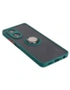 Wholesale Bizon Case Hybrid Ring Oppo A58 4G smoky with a dark green frame - BIZ3960 - {ean13} - Hurt