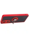Wholesale Bizon Case Hybrid Ring Oppo A58 4G smoky with a red frame - BIZ3961 - {ean13} - Hurt