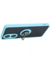 Wholesale Bizon Case Hybrid Ring Oppo A58 4G smoky with a light blue frame - BIZ3962 - {ean13} - Hurt
