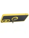 Wholesale Bizon Case Hybrid Ring Oppo A58 4G smoky with a yellow frame - BIZ3963 - {ean13} - Hurt
